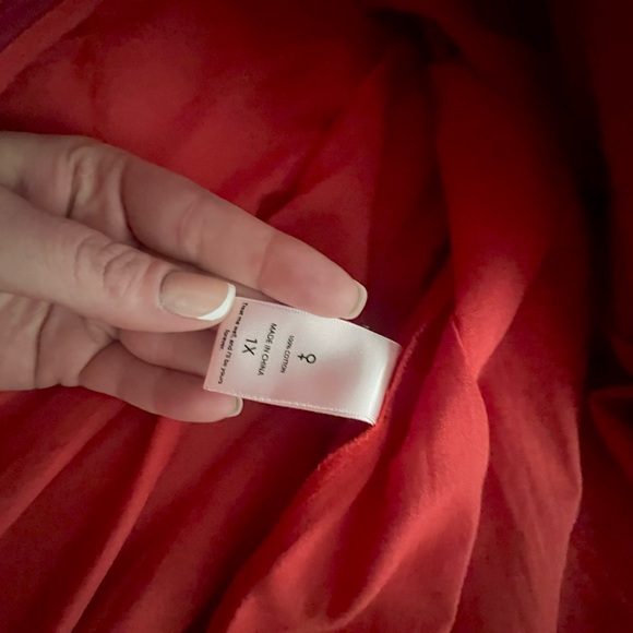1X Selkie Day Dress in Red - Picture 5 of 6